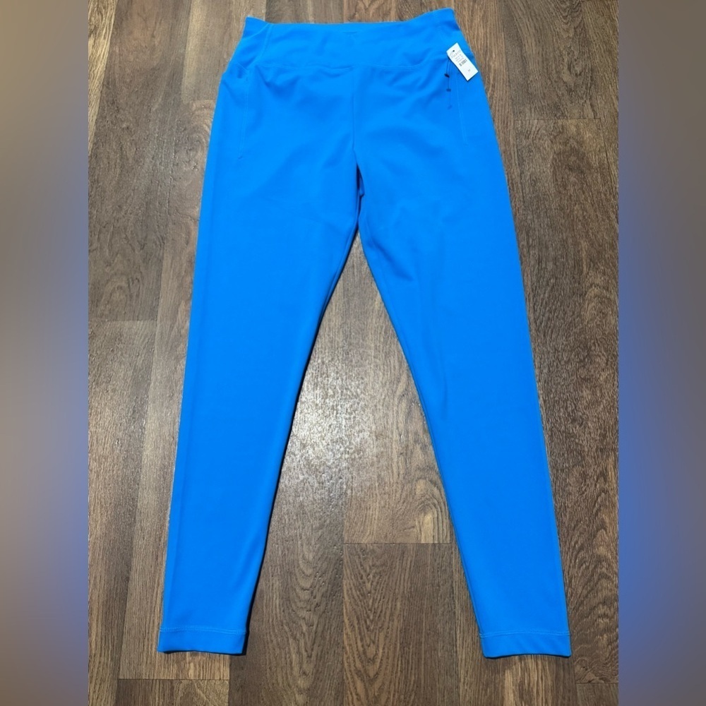 Talbots OUT & ABOUT ESSENTIAL LEGGINGS Royal Blue Women’s Size Medium NEW - Picture 10 of 10
